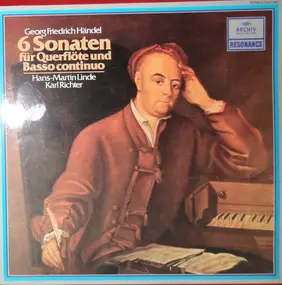 Georg Friedrich Händel - 6 Sonaten Für Querflöte Und Basso Continuo