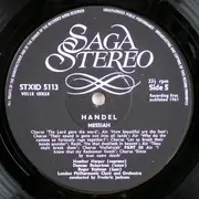 LP - Händel - Messiah Record 3
