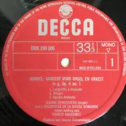 LP - Händel - Orgelconcerten Op. 4 Nos. 1 & 2