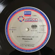 LP - Händel - Water Music = Wassermusik / Music For The Royal Fireworks = Feuerwerksmusik