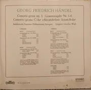Double LP - Händel - Concerti Grossi Op. 3 / Concerto Grosso C-dur 'Alexanderfest' / Sonata (Violinkonzert) - Gatefold