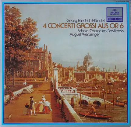 Händel - 4 Concerti Grossi Op. 6