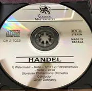 CD - Händel - Watermusic-Suite, Fireworksmusic-Suite