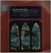 LP - Georg Friedrich Händel , The Telemann Society Chorus And Telemann Society Orchestra - The Dettingen Te Deum
