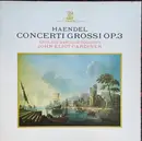 LP - Händel - Concerti Grossi Op. 3 - Gatefold, Stareo, Black label.