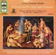 LP - Händel - 16 Konzerte Für Orgel Und Orchester - Folge 4