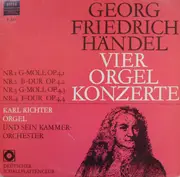LP - Händel - Vier Orgel Konzerte