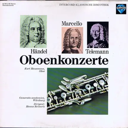 Händel / Marcello / Telemann / Kurt Hausmann - Oboenkonzerte