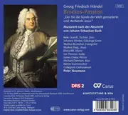 Double CD - Händel - Brockes-Passion - Digipak + Booklet