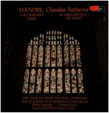 Georg Friedrich Händel - Chandos Anthems No. 5a & No.2