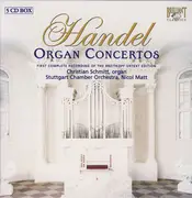 CD-Box - Händel - Organ Concertos (Complete) - Hardbox Cover