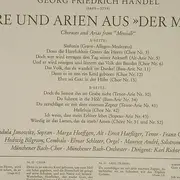 LP - Georg Friedrich Händel / Gundula Janowitz , Marga Höffgen , Ernst Haefliger , Franz Grass , München - Chöre Und Arien Aus 'Der Messias' - Tulip rim.