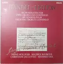 LP - Georg Friedrich Händel / Heinz Holliger , Maurice Bourgue , Christiane Jaccottet , Manfred Sax - Sechs Sonaten Für Zwei Oboen Und Continuo = Six Sonates Pour Deux Hautbois Et Continuo