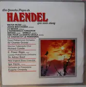 LP - Georg Friedrich Händel - Les Grandes Pages de Haendel Que Vous Aimez