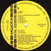 LP - Georg Friedrich Händel / Liszt Ferenc Chamber Orchestra - Vízi Zene