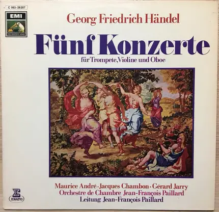 Händel - Fünf Konzerte Für Trompete, Violine Und Oboe