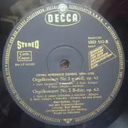 LP - Händel - Vier Orgel Konzerte