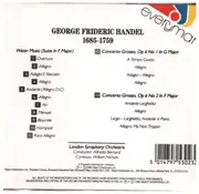 CD - Georg Friedrich Händel - Water Music (Suite In F Major), Concerto Grosso Op 6 Nos 1 & 2