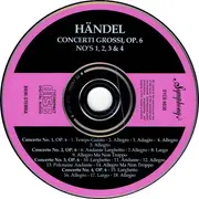 CD - Händel - Concerti Grossi, Op. 6 No's 1, 2, 3, 4