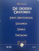 CD-Box - Händel - Die Grossen Oratorien: J.Maccabaeus, Solomon, Semele, Theodora - Slipcase