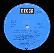 LP - Georg Friedrich Händel - Orgelkonzerte Nr.13-16, Op. Posth. Sonata Aus 'Il Trionfo Del Tempo E Del Disinganno'