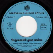 7inch Vinyl Single - Georg Glas Mit Seinem Ensemble Sprecher Harry Valérien - Trimm Dich Mit Musik - Ski-Gymnastik