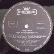 LP - Georg Kreisler - Allein Wie Eine Mutterseele