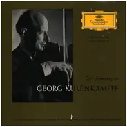 Georg Kulenkampff - Zur Erinnerung An Georg Kulenkampff