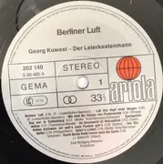 LP - Georg Kuwest - Der Leierkastenmann