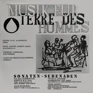 Sammartini / Barrière / Zachow / Hahnel - Musik Für Terre Des Hommes - Sonaten-Serenaden