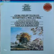 LP - Telemann - Concentus Musicus Wien - Ouvertüren G-Moll & D-Moll