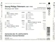 CD-Box - Telemann - Musique De Table Vol. 1-4