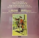 LP - Georg Philipp Telemann - Deutsche Bachsolisten / Helmut Winschermann - Trompetensuiten