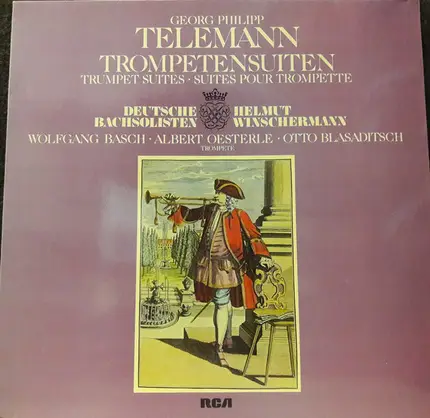 Georg Philipp Telemann - Deutsche Bachsolisten / Helmut Winschermann - Trompetensuiten