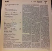 LP - Georg Philipp Telemann - Deutsche Bachsolisten / Helmut Winschermann - Trompetensuiten