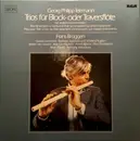 Double LP - Telemann - Frans Brüggen - Trios Für Block- Oder Traversflöte Mit Anderen Instrumenten