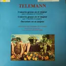 LP - Telemann - Concerto Grosso En Ré Majeur Pour 3 Trompettes Et 2 Hautbois / Concerto Grosso En Ré Majeur Pour 2 Hautbois Et Trompette / Ouverture En Ut Majeur