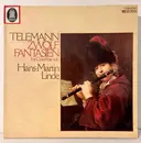 LP - Georg Philipp Telemann - Hans-Martin Linde - Zwölf Fantasien Für Querflöte Slo - Gatefold