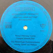 LP - Telemann - Alles Tönet, Schallt Und Singt (Frühlingskantate Nach Brockes)