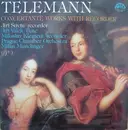 LP - Telemann - Concertante Works With Recorder - Quadraphonic