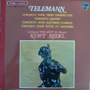 LP - Telemann - Concerto Pour Trois Trompettes / Concerto Grosso / Concerto Pour Hautbois D'amour / Concerto Pour Flûte Et Hautbois - Burgundy