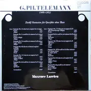 LP - Georg Philipp Telemann - Maxence Larrieu - 12 Fantasien Für Querflöte Ohne Bass - Gatefold