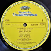 LP - Georg Philipp Telemann - Narciso Yepes • Godelieve Monden - Gitarren-Duos • Guitar Duos