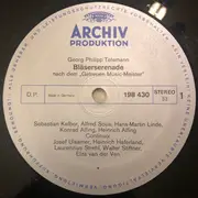 LP - Telemann - Bläserserenade - Tri-Gatefold