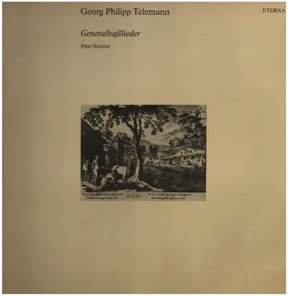 Georg Philipp Telemann - Peter Schreier , Robert Köbler , Werner Jaroslawski - Generalbaßlieder (1733-34)