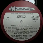 LP - Telemann - Sonates En Trios Et Quatuors