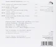 CD - Georg Philipp Telemann - The Academy Of Ancient Music • Christopher Hogwood - Double & Triple Concertos