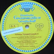LP - Telemann / Torelli / Graupner / L. Mozart - Virtuose Trompetenmusik II