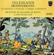 LP - Telemann - Orchestersuiten: Don Quichotte - L'Imperiale - L'Espiegle - La Bouffonne