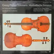 Double LP - Telemann - Methodische Sonaten für Violine und Basso continuo - 3 Fantasien für Violine solo - Gatefold